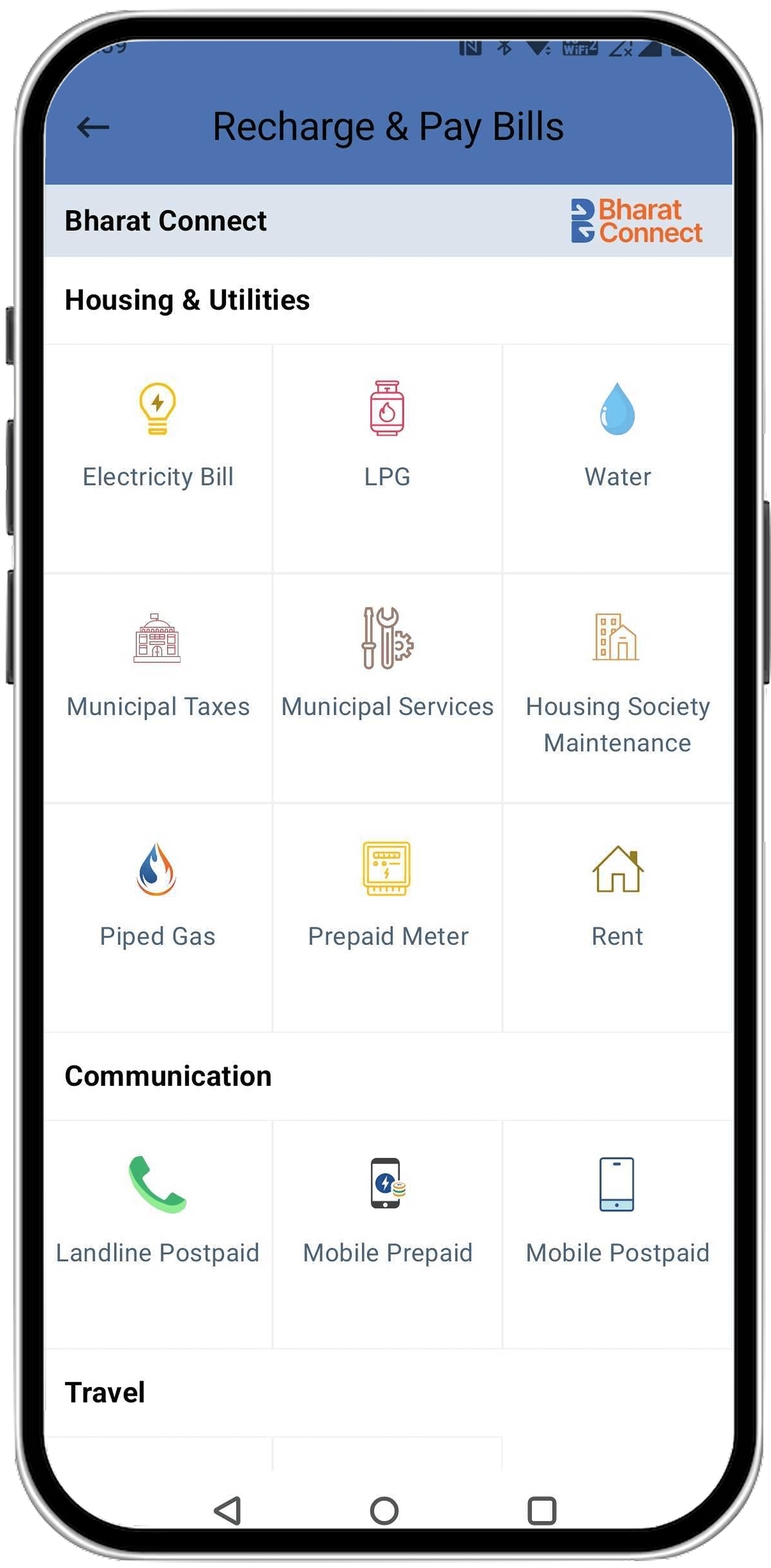 Recharge and Bill Payment